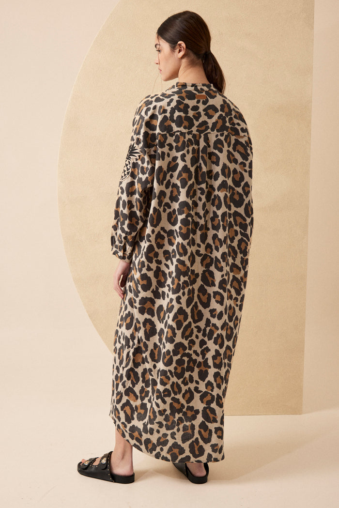 Vestido Camisero Safari