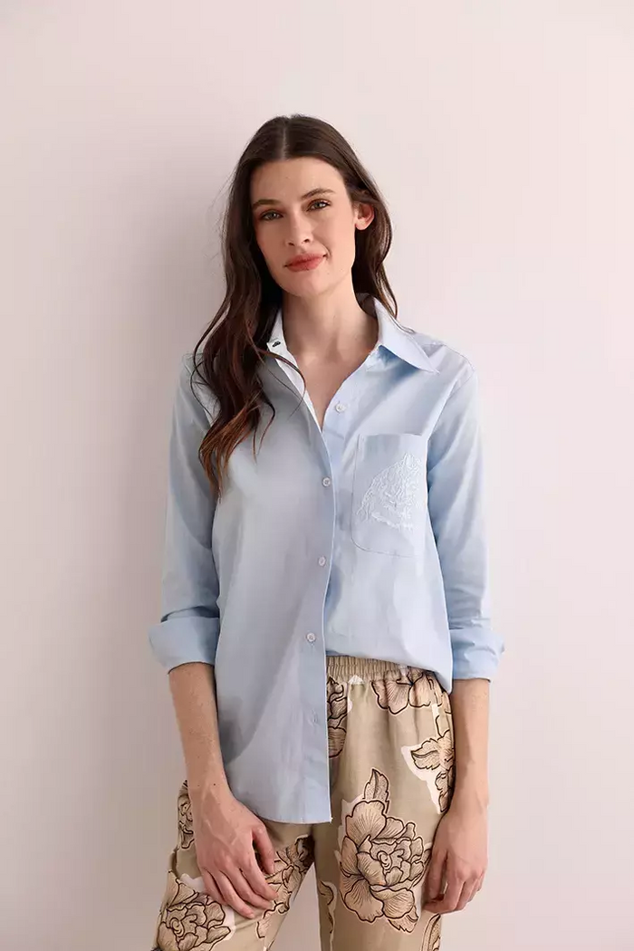 Camisa Chettah Poplin