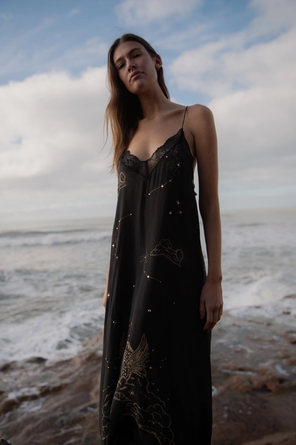 Vestido Astrology Black