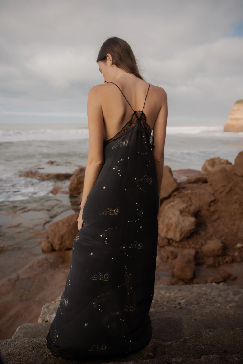 Vestido Astrology Black