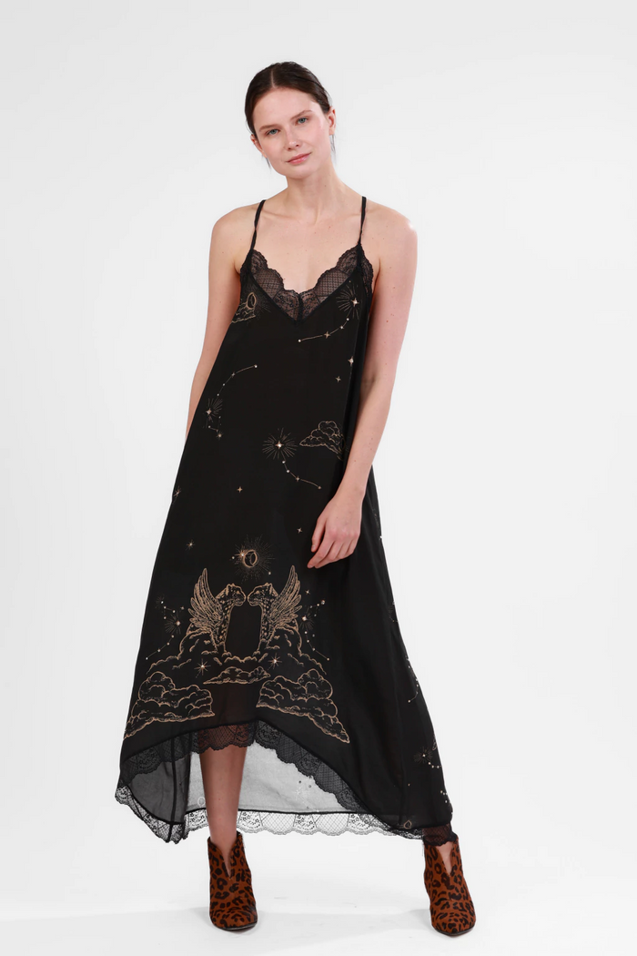 Vestido Astrology Black