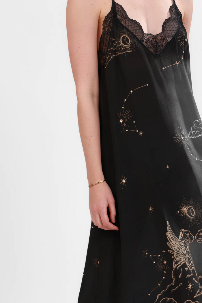 Vestido Astrology Black
