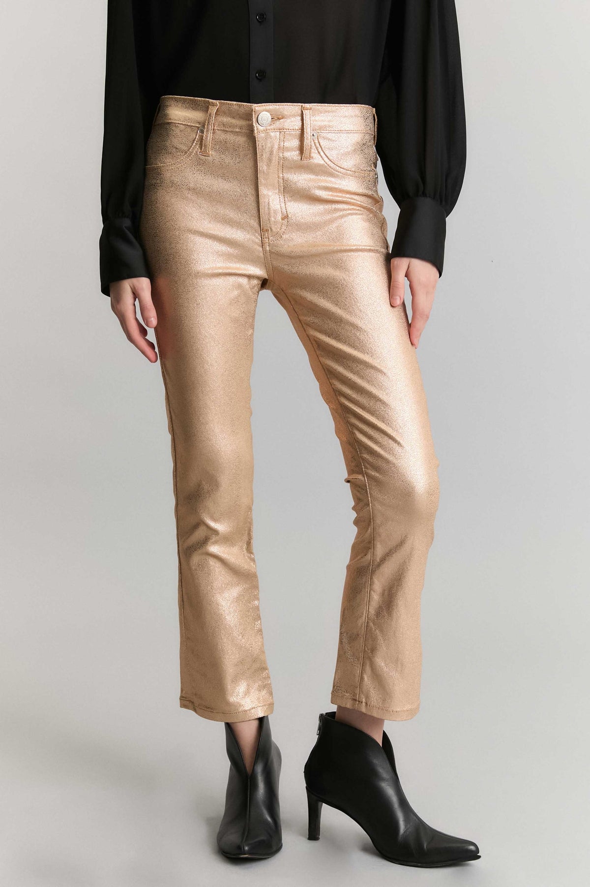 Pantalon Lucky Metallic Gold