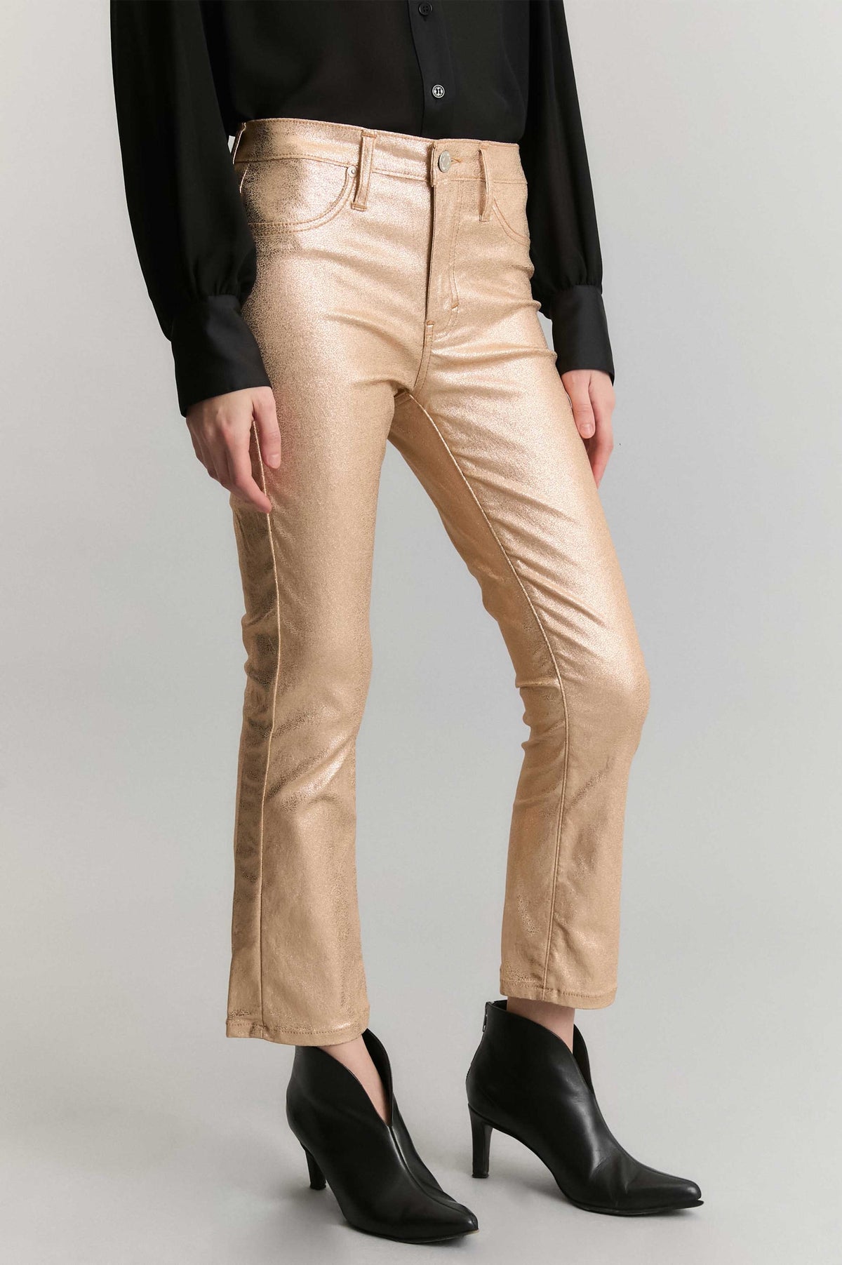 Pantalon Lucky Metallic Gold