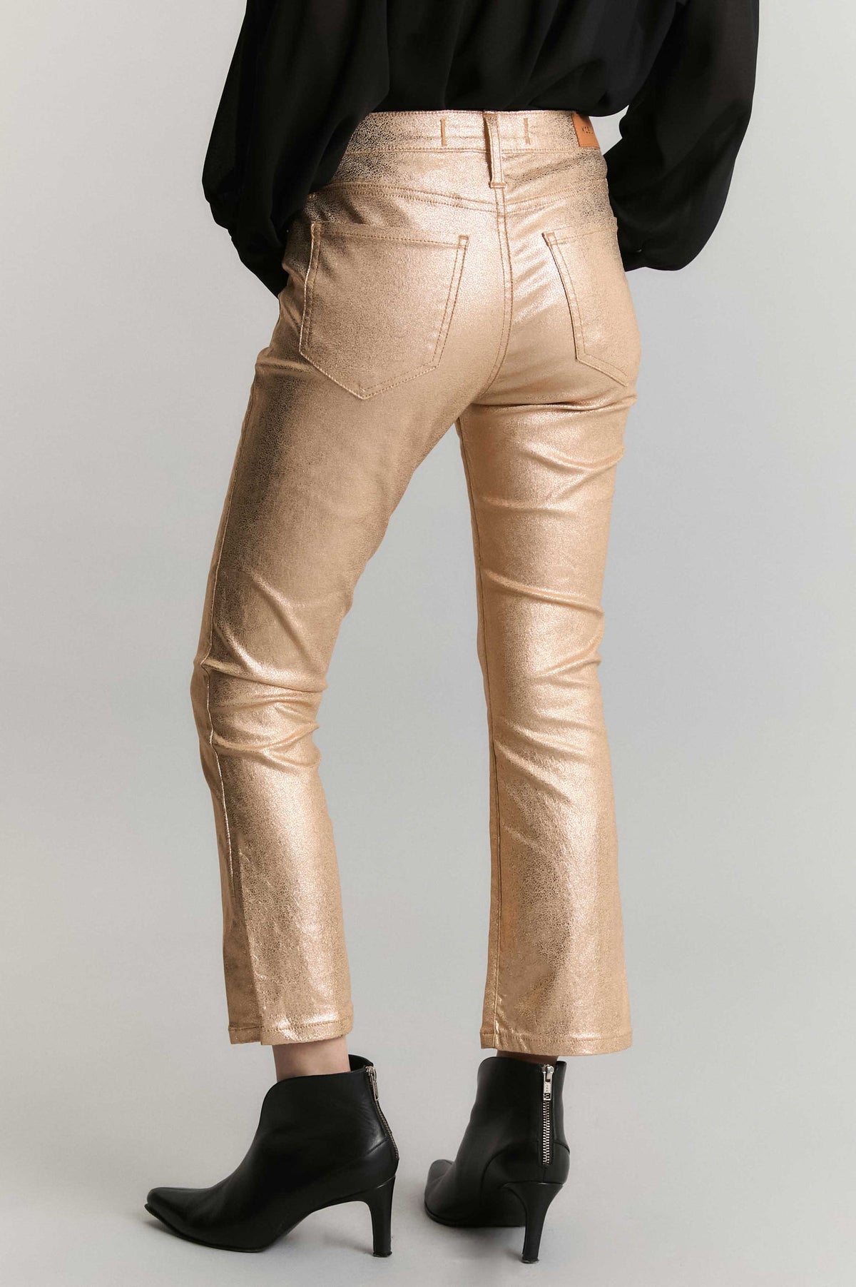 Pantalon Lucky Metallic Gold