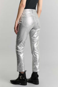 Pantalon Lucky Metallic Silver