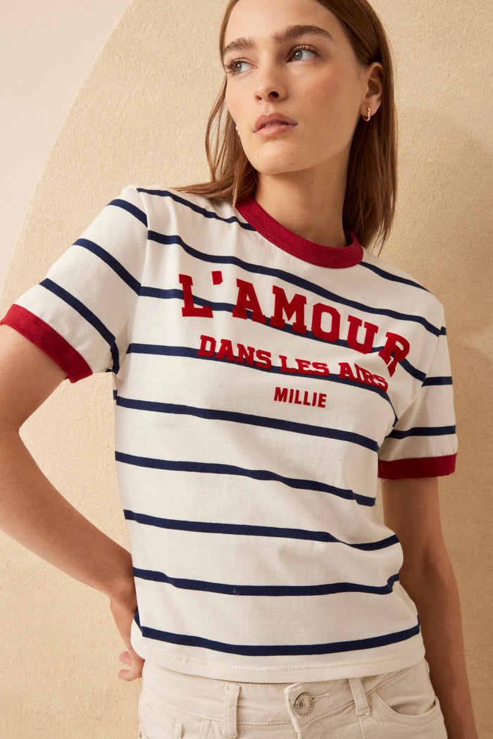 Polera L'Amour Rayada
