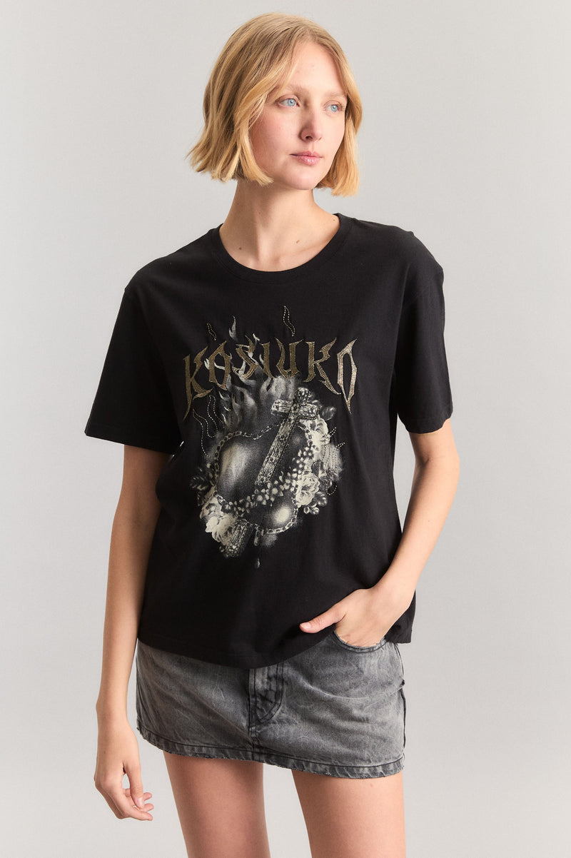 Remera Crossed Heart