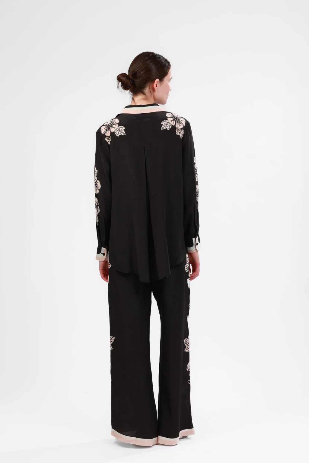Camisa Blossom Black