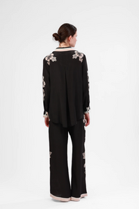 Camisa Blossom Black