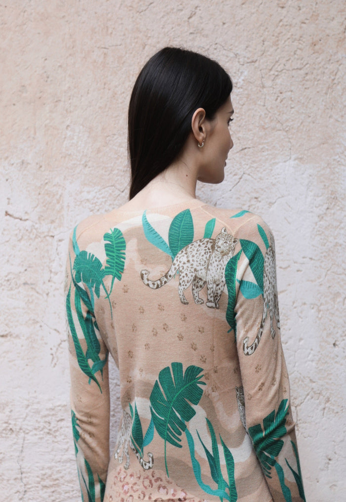 Sweater Cashmere Jungle d' Amour