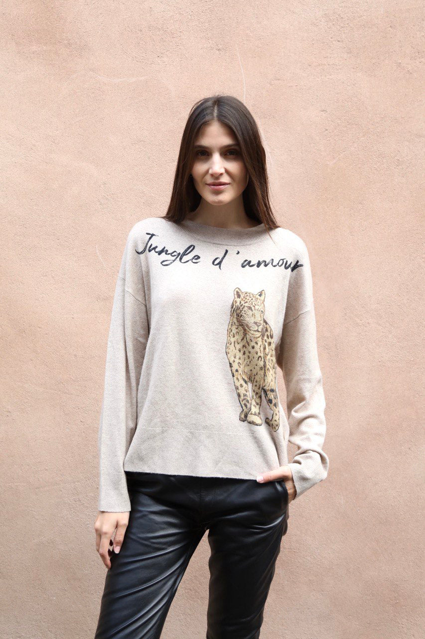 Sweater Wool Jungle D' Amour