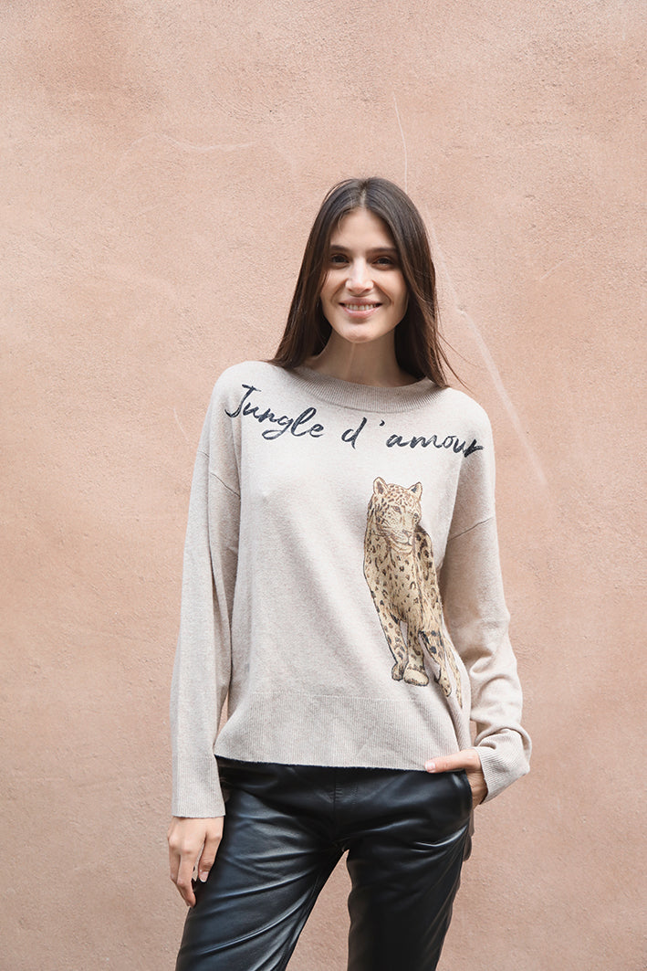 Sweater Wool Jungle D' Amour