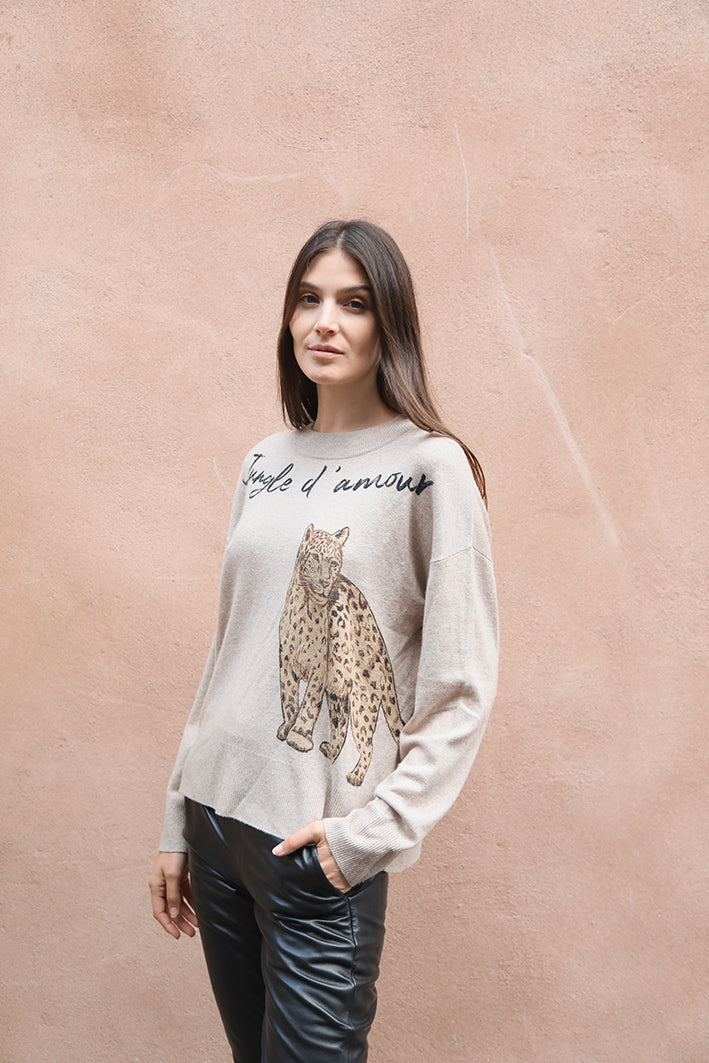 Sweater Wool Jungle D' Amour