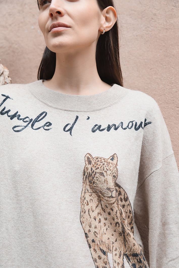 Sweater Wool Jungle D' Amour