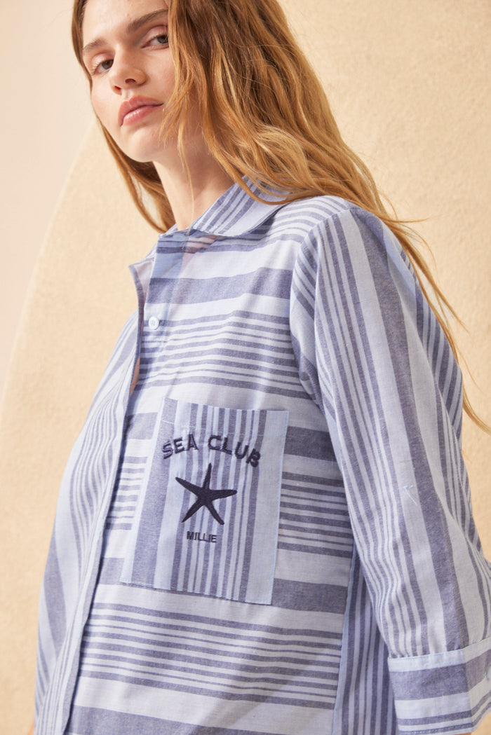 Vestido Camisero Sailor