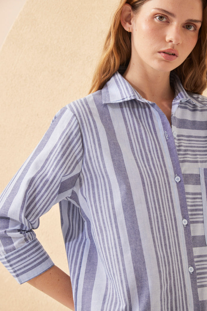 Vestido Camisero Sailor
