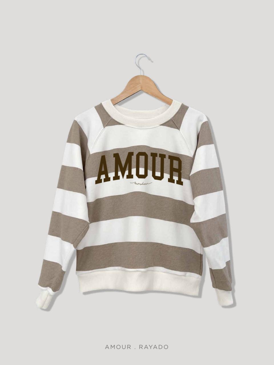 Poleron Amour Rayado