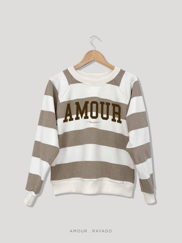 Poleron Amour Rayado